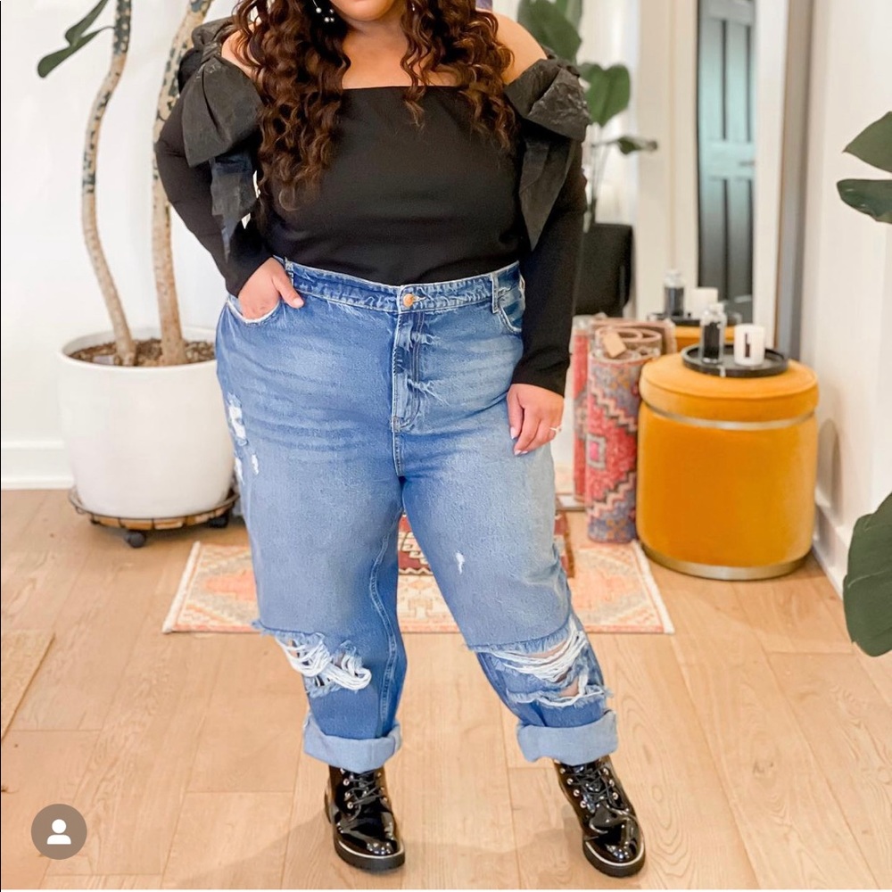 River Island Carrie High Rise Mom Jeans